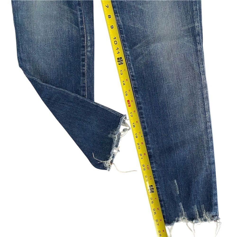 Moussy Vintage Tyrone Stretch Skinny Jeans Size 29 Medium Dark Wash - Picture 11 of 16